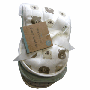 DreamGro Burp Cloths Set