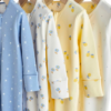 Essential 4pk Infant Sleepsuits