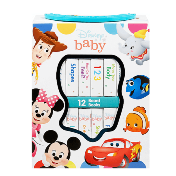 Disney Baby 12 Board Book Block Set