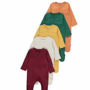 George Ribbed Two Way Zip Sleep suits