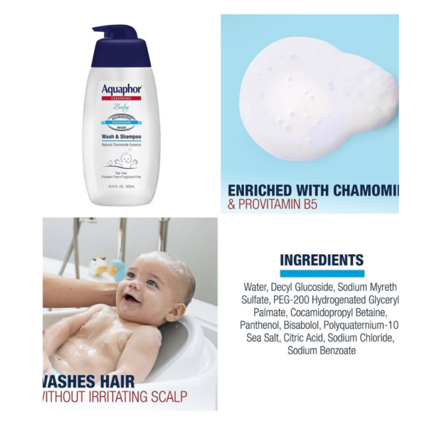 Aquaphor Body Wash And Lotion