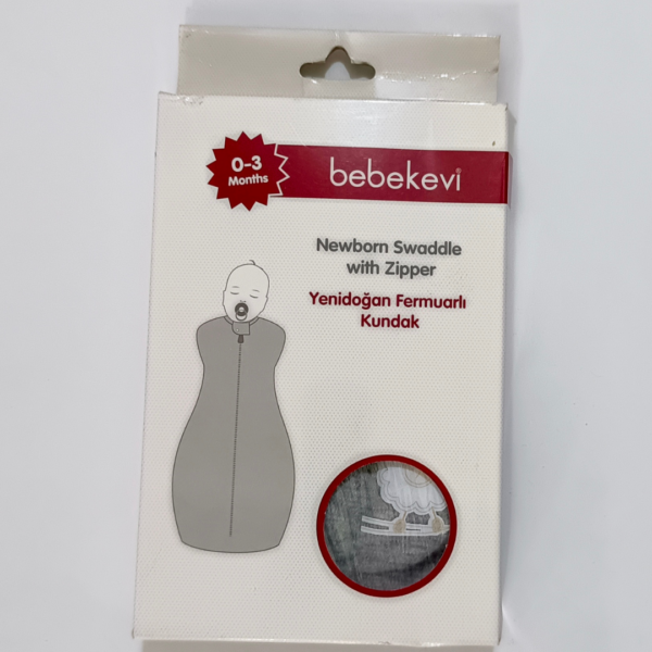 Bebekevi Newborn Swaddle With Zipper