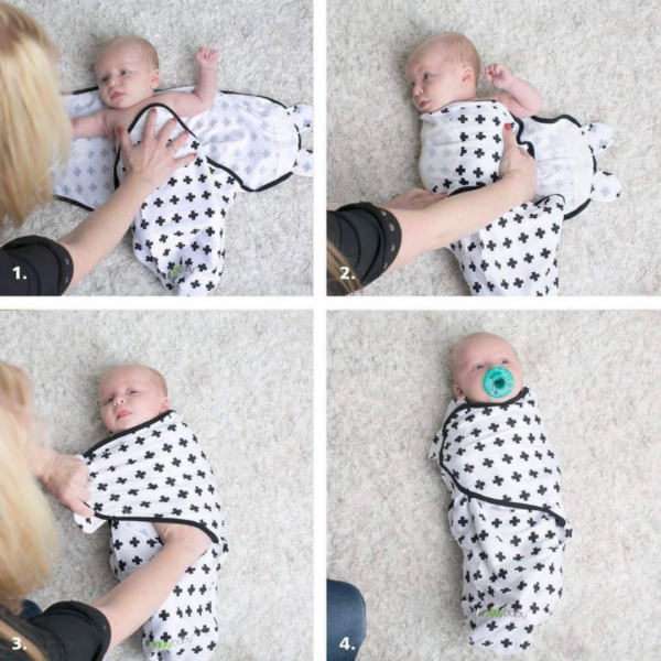Bebekevi Newborn Swaddle With Zipper